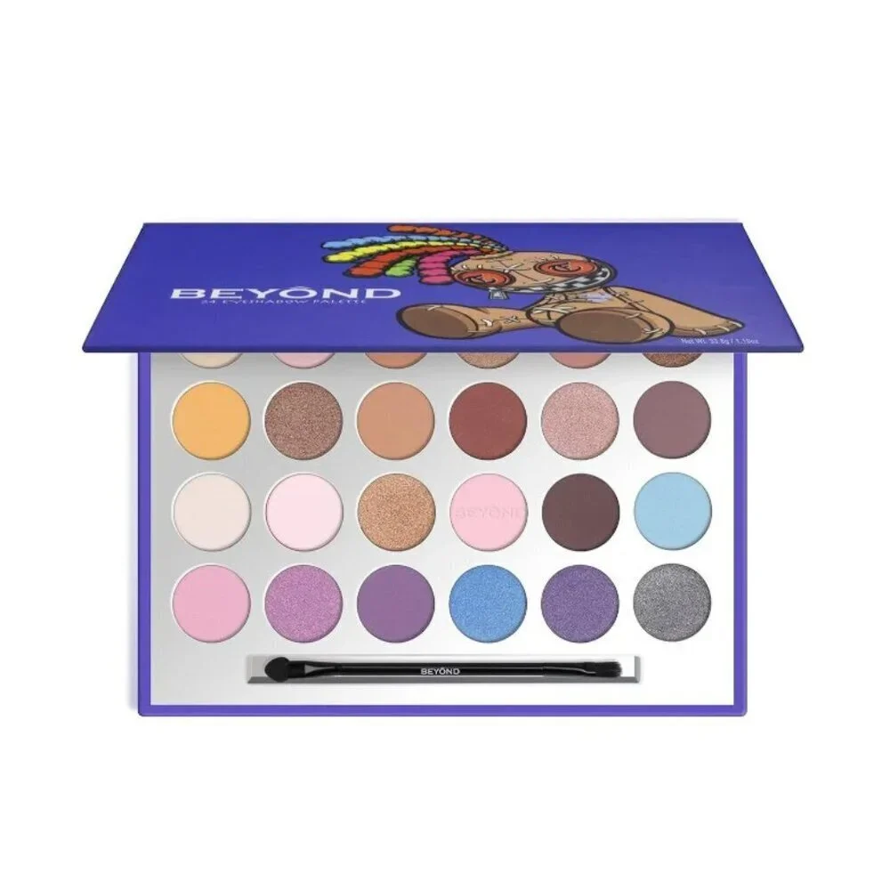 Beyond Cosmetics Eyeshadow Palette Shimmer Matte New